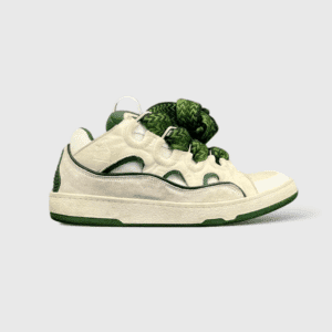 0000000471 Lanvin Curb Blanc/Vert 43