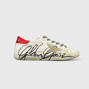0000000676 Golden Goose Super Star Blanc/Rouge 37