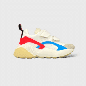 0000000831 Stella McCartney Basket Blanc/Rouge/Bleu 37