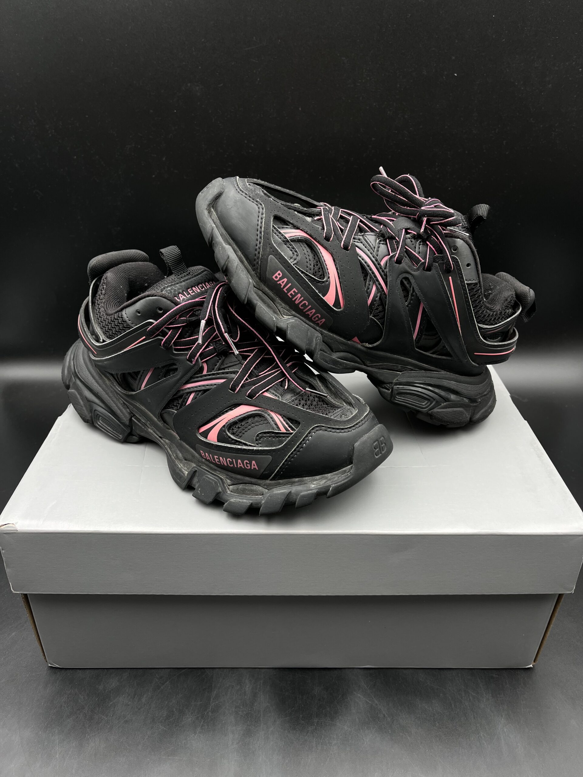 Balenciaga - Track - Black / Pink - Size : 37