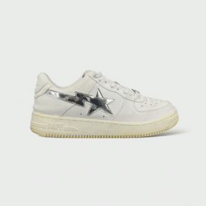 0000000458 Bape sta blanc/argent 41