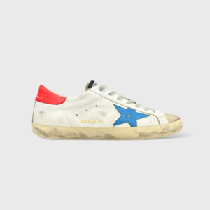 0000000436 Golden Goose Super Star Blanc/Bleu/Rouge 41