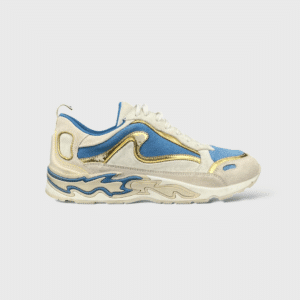 0000000757 Sandro Flame Bleu/Blanc/Doré 40