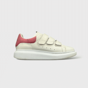 0000000195 Alexander Mcqueen Oversize Blanc/Rose 39