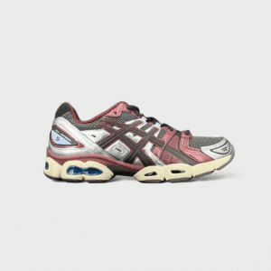 0000000423 Asics gel-nimbus 9 Argenté/Bordeau 43,5