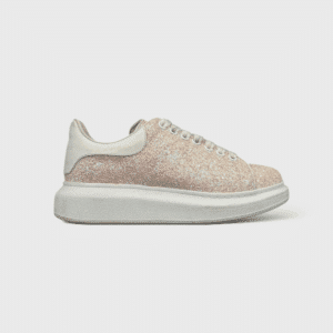 0000000694 Alexander Mcqueen Oversize Blanc/Paillettes/Rose 39
