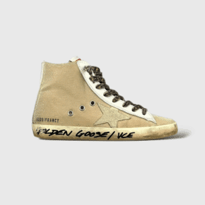 0000000544 Golden Goose Francy Or/Léopard/Paillettes 36