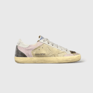 0000000033 Golden Goose Super Star Léopard/Rose/Argenté 36