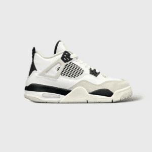 0000000106 jordan 4 Retro Military Black Blanc/Gris/Noir 36
