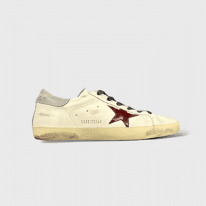 0000000365 Golden Goose Super Star Blanc/Gris/Bordeaux 40