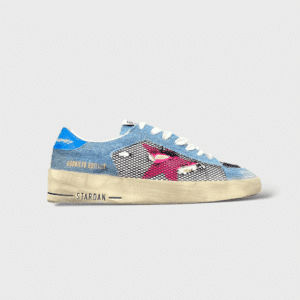 0000000054 Golden Goose Stardan Bleu/noir/rose/blanc 35
