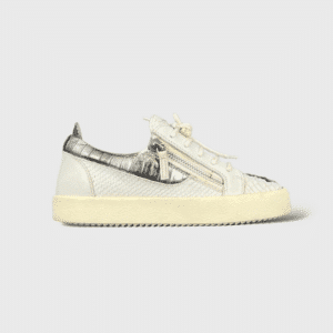 0000000834 Giuseppe Zanotti Basket Blanc/Gris 37