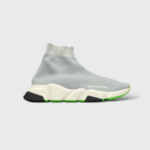 0000000198 Balenciaga speed trainer Gris/Vert 38