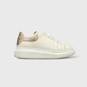 0000000611 Alexander Mcqueen Oversize Blanc/Champagne 35