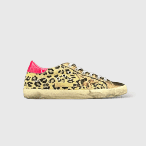 0000000671 Golden Goose Super Star Léopard/Cuivre/Rouge 38