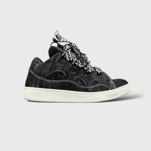 0000000475 Lanvin Curb Denim/Noir/blanc 45