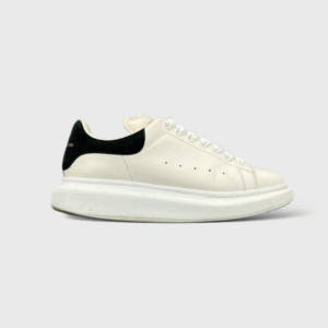 0000000283 Alexander Mcqueen Oversize Blanc/noir 39