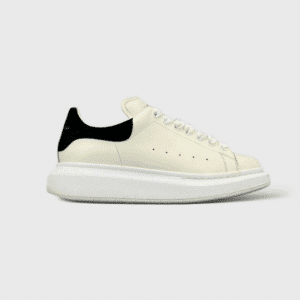 0000000638 Alexander Mcqueen Oversize Blanc/noir 39