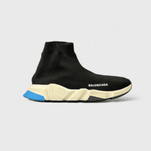 0000000631 Balenciaga speed trainer Bleu/noir/blanc 40