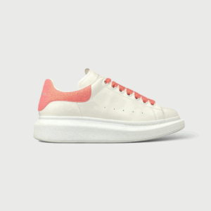 0000000196 Alexander Mcqueen Oversize Blanc/Rose/Paillette 39