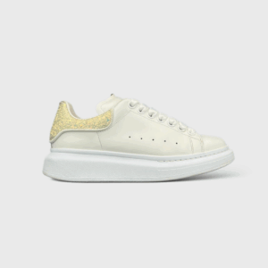 0000000383 Alexander Mcqueen Oversize Blanc/Beige/Paillette 36