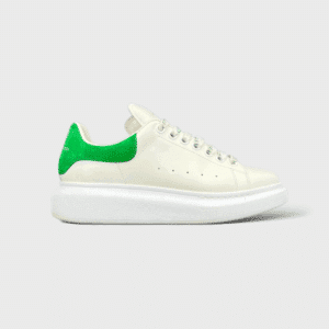 0000000319 Alexander Mcqueen Oversize Blanc/vert 39