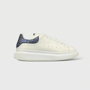 0000000658 Alexander Mcqueen Oversize Blanc/Bleu/Paillette 37