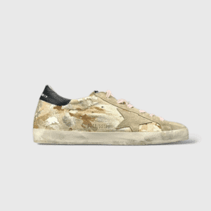0000000270 Golden Goose Super Star Militaire/Noir/Beige/Métalisé 40