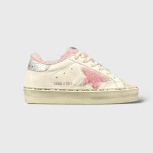 10029 Golden Goose Hi Star Blanc/Rose/Moumoute 35