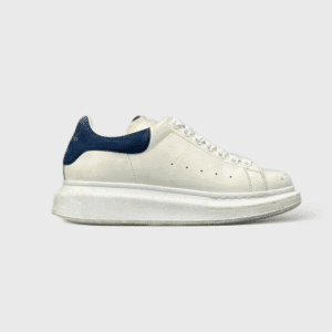 10027 Alexander Mcqueen Oversize Blanc/Bleu 37