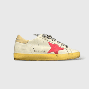 0000000021 Golden Goose Super Star Blanc/Rose/Beige 35