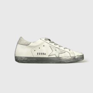 0000000554 Golden Goose Super Star Blanc/argent 37