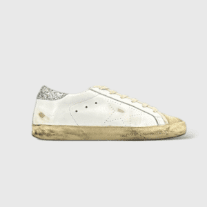 0000000618 Golden Goose Super Star Blanc/Argenté/Paillette 37