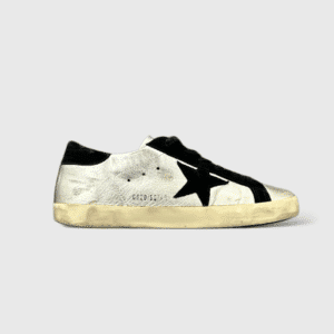 0000000060 Golden Goose Super Star Argenté/Noir 40