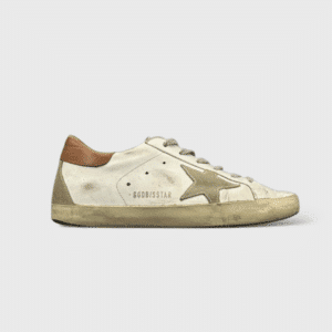 0000000484 Golden Goose Super Star Blanc/Marron 37