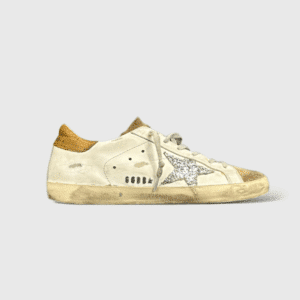 0000000056 Golden Goose Super Star Blanc/argent/Camel 37