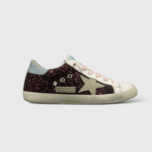 0000000917 Golden Goose Super Star Bordeaux/Paillette 37
