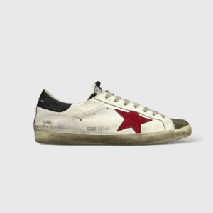 0000000789 Golden Goose Super Star Blanc/Rouge/Noir 42