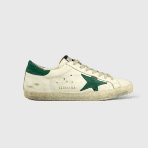 0000000421 Golden Goose Super Star Blanc/Vert 40