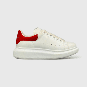 0000000606 Alexander Mcqueen Oversize Blanc/Rouge 37,5