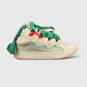 0000000571 Lanvin Curb Blanc/Rose/Bleu 38