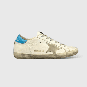 0000000340 Golden Goose Super Star Blanc/Bleu 37