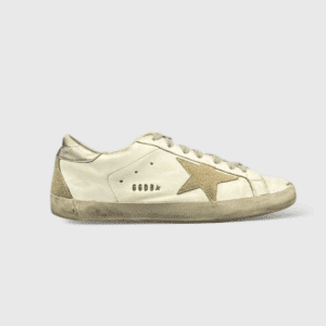 0000000292 Golden Goose Super Star Blanc/Or 40