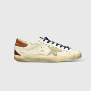 0000000786 Golden Goose Super Star Blanc/Bleu/Marron 42