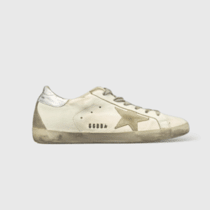0000000632 Golden Goose Super Star Blanc/Argenté 41