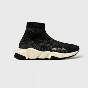 0000000197 Balenciaga speed trainer Noir/Paillette 36