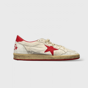 0000000873 Golden Goose Ball Star Blanc/Rouge 45