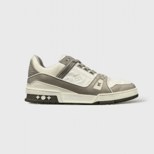 0000000256 Louis Vuitton Trainer Gris/blanc 42