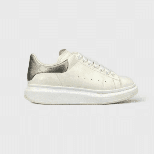 0000000842 Alexander Mcqueen Oversize Blanc/Argenté 37