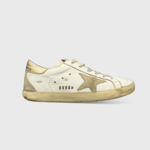 0000000862 Golden Goose Super Star Blanc/Doré 36